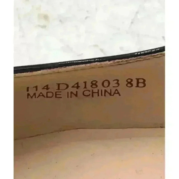 Cole Haan Prieta Women's Black Patent Leather Pointed Toe High Heel Pumps Size 8 - Picture 8 of 10